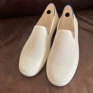 Rothy’s white slip on sneaker